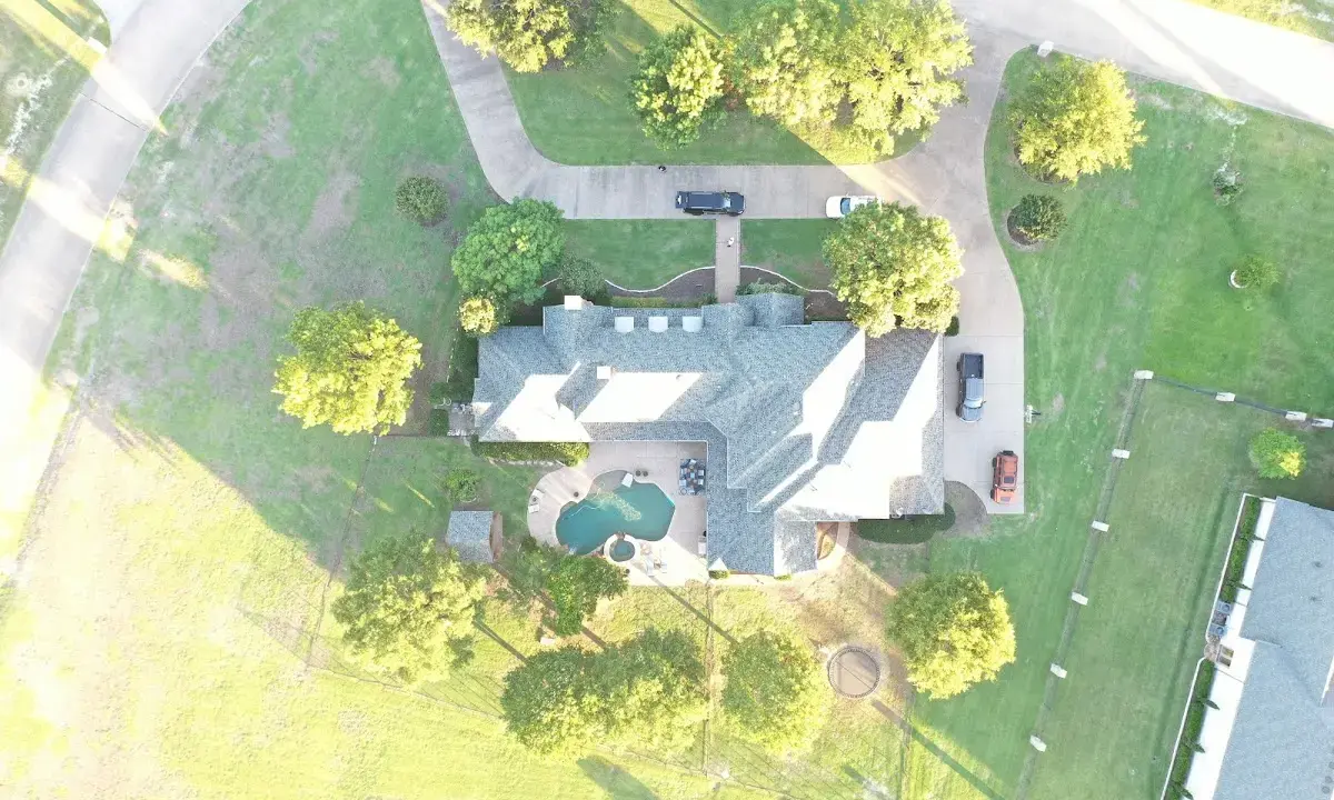 New shingle roof installation on a home in Litchfield